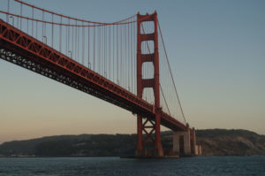 Golden Gate by boat
